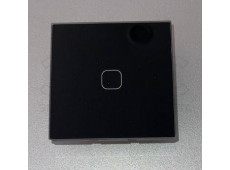 Выключатель 1Кл сенсорный скрытый чёрный WI-FI Выключатель 1Кл сенсорный скрытый чёрный WI-FI